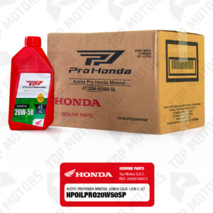 ACEITE PROHONDA MINERAL 20W50 CAJA 12UN X 1LT HPOILPRO20W50SP