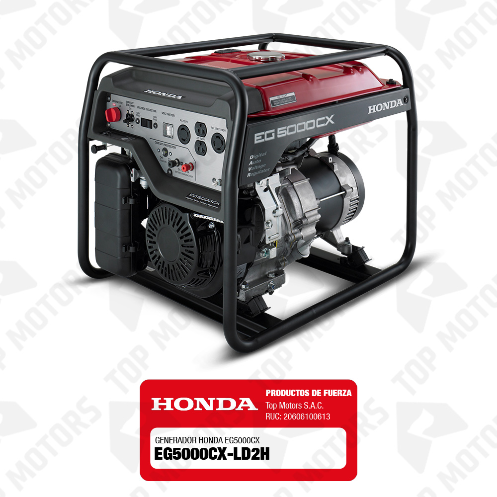 Generador Honda EG5000CX-LD2H Generador Honda EG5000CX-LD2H