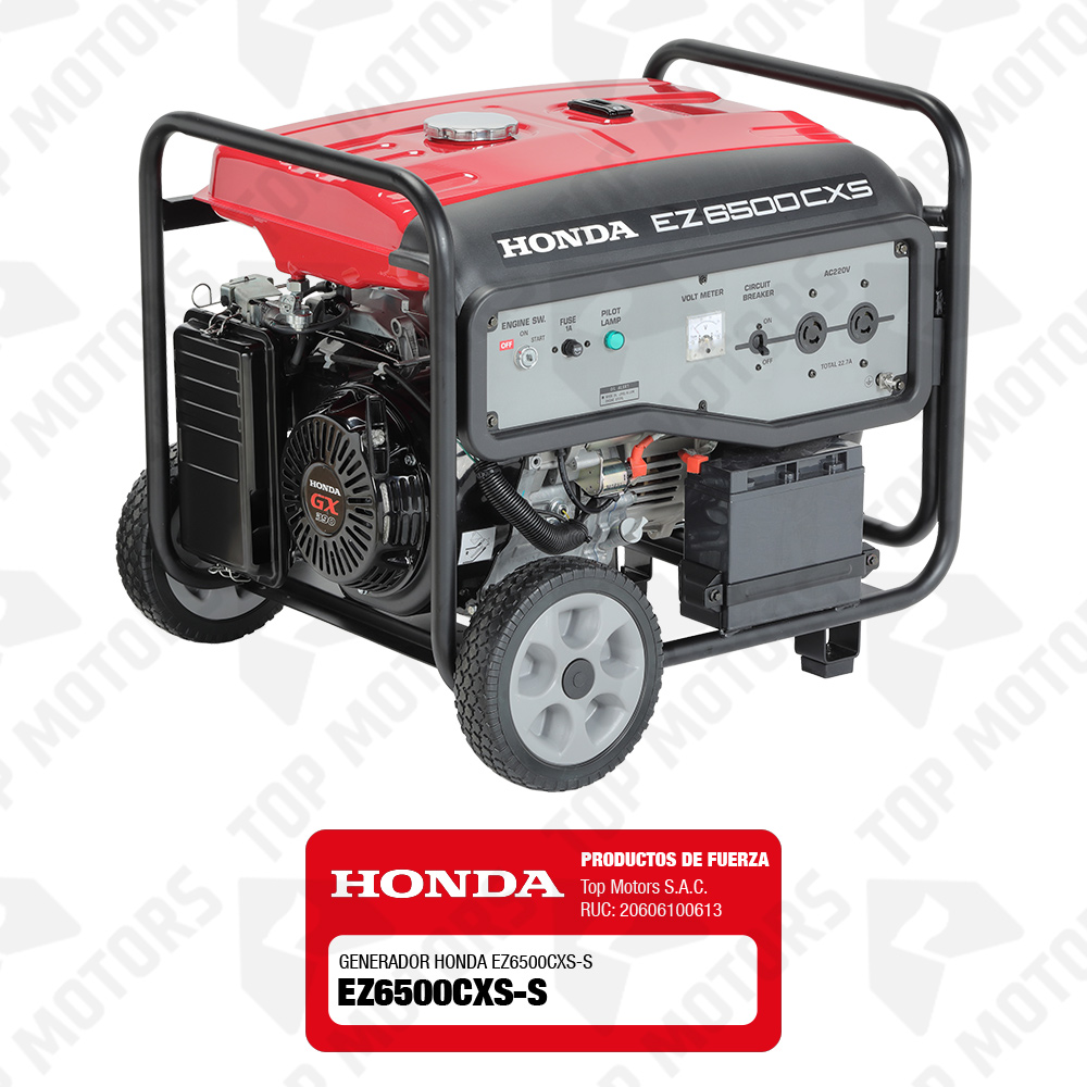Generador Honda EZ6500CXS-S Generador Honda EZ6500CXS-S