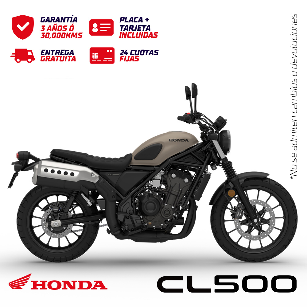HondaCL500_Marron