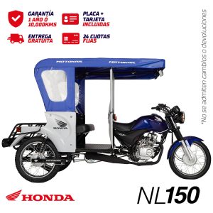 Motocicleta Honda NL150 Motokar
